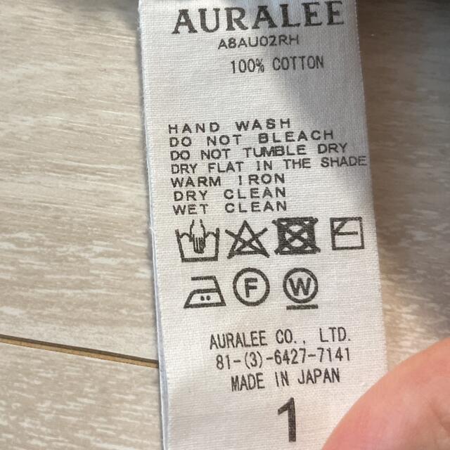 auralee × ronherman 完売商品　リブニット　サイズ1 ブラック 4