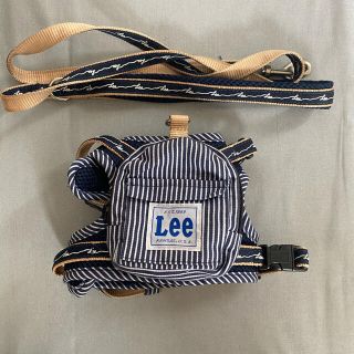 リー(Lee)の（男の子用）　犬　Leeリュック付リード(犬)