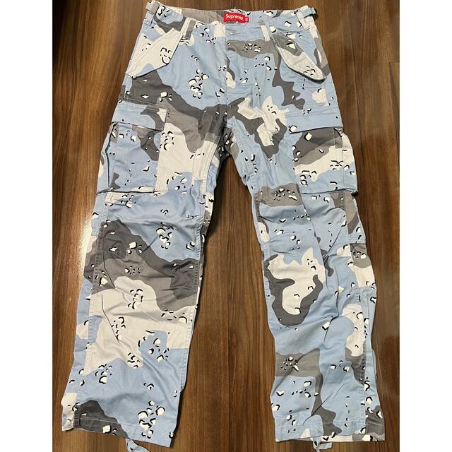 supreme cargo pant シュプリーム カーゴパンツ カモ柄-