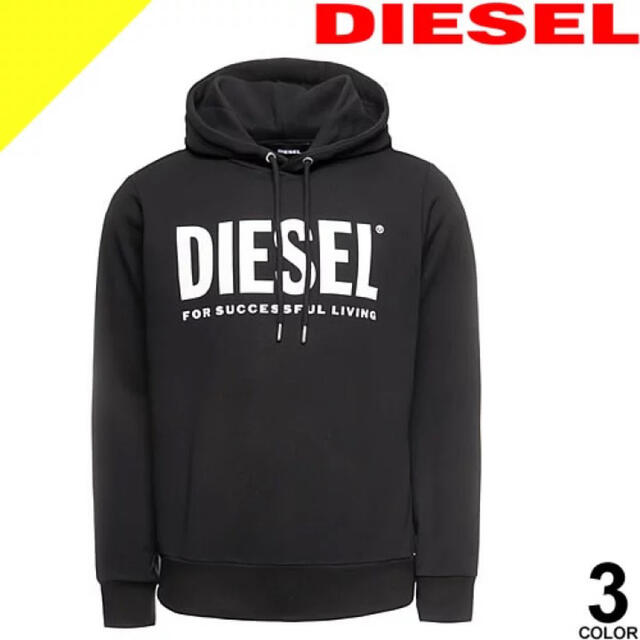 DIESEL パーカー　00SAQJ 0BAWT S－GIR ブラック XXLトップス