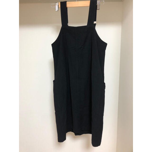 MHL.　サロペットスカート　ブラック レディースのパンツ(サロペット/オーバーオール)の商品写真