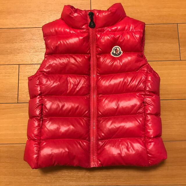 MONCLER(モンクレール)のモンクレール　ベスト　４a ピンク キッズ/ベビー/マタニティのキッズ服女の子用(90cm~)(ジャケット/上着)の商品写真