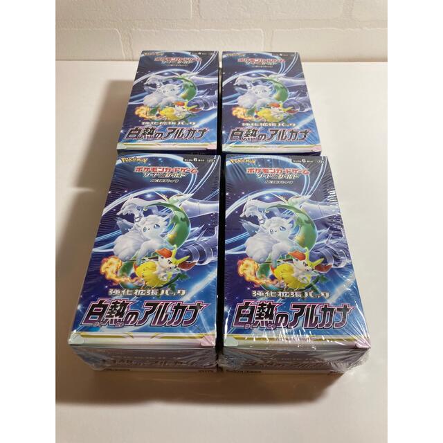 正規代理店 ポケモン - 白熱のアルカナ4BOX シュリンク付き ポケカ Box/デッキ/パック 正規代理店 ポケモン - 白熱のアルカナ4BOX シュリンク付き ポケカ Box/デッキ/パック