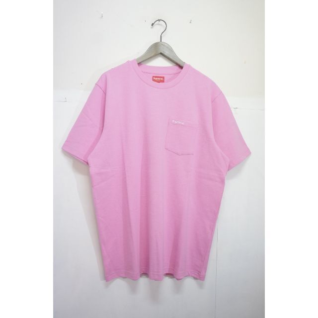 【セール 登場から人気沸騰】 - Supreme 22SS 627M▲ PINK TEE POCKET SUPREME Tシャツ+カットソー(半袖+袖なし)