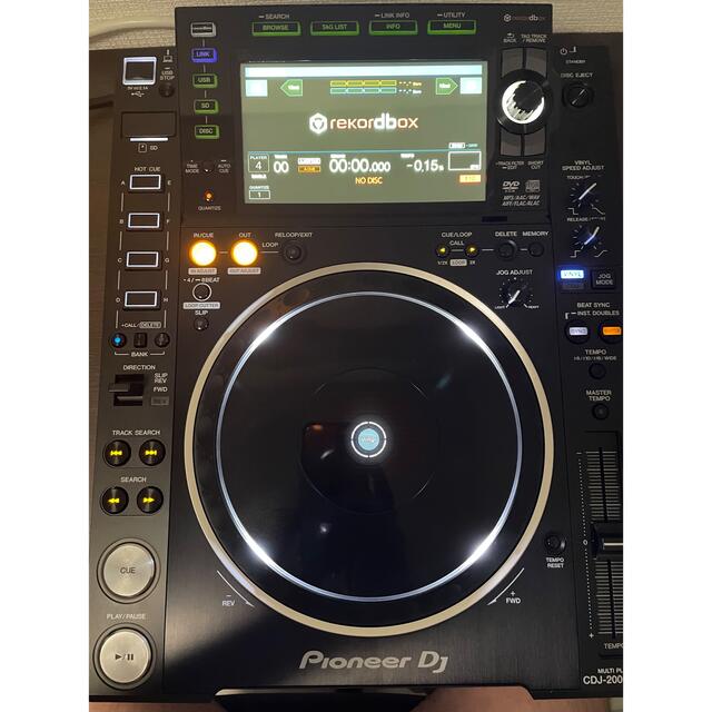 Pioneer(パイオニア)のPioneer CDJ-2000NXS2 楽器のDJ機器(CDJ)の商品写真