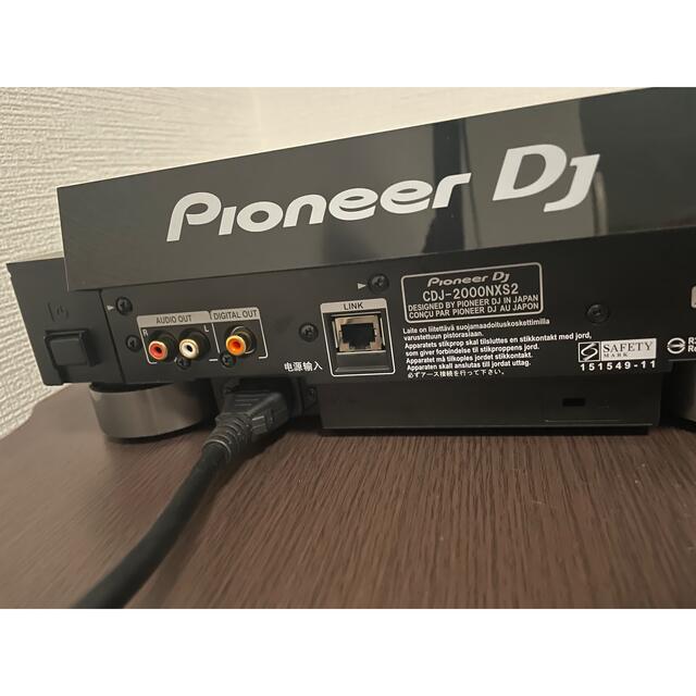 Pioneer(パイオニア)のPioneer CDJ-2000NXS2 楽器のDJ機器(CDJ)の商品写真