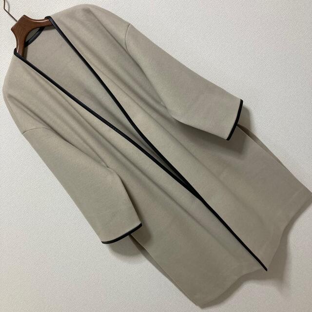 レイヤード UNITED ARROWS◇スムース パイピング ノーカラーコートの ...