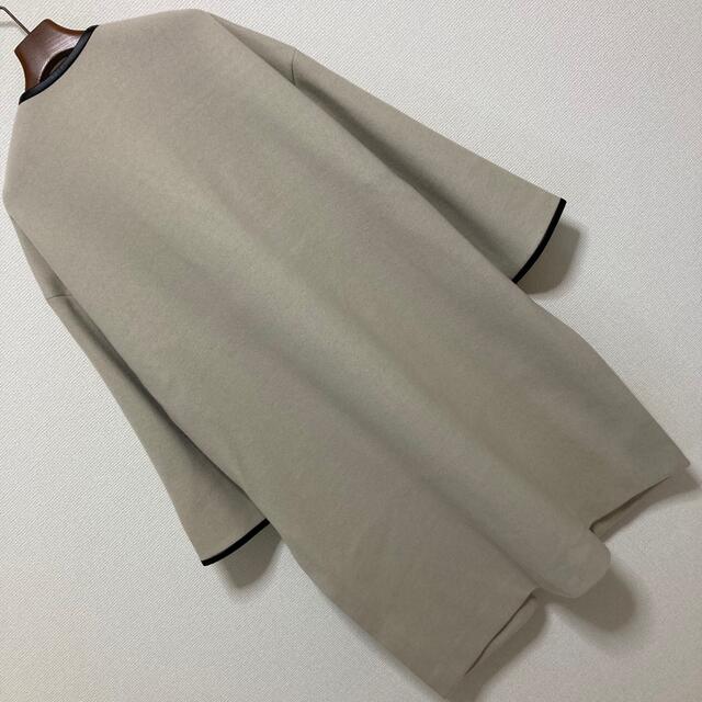 レイヤード UNITED ARROWS◇スムース パイピング ノーカラーコートの ...