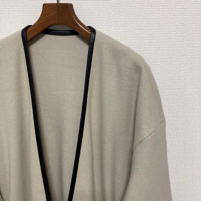 レイヤード UNITED ARROWS◇スムース パイピング ノーカラーコートの ...