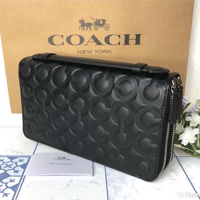 財布形長財布COACH 長財布　トラベルオーガナイザー