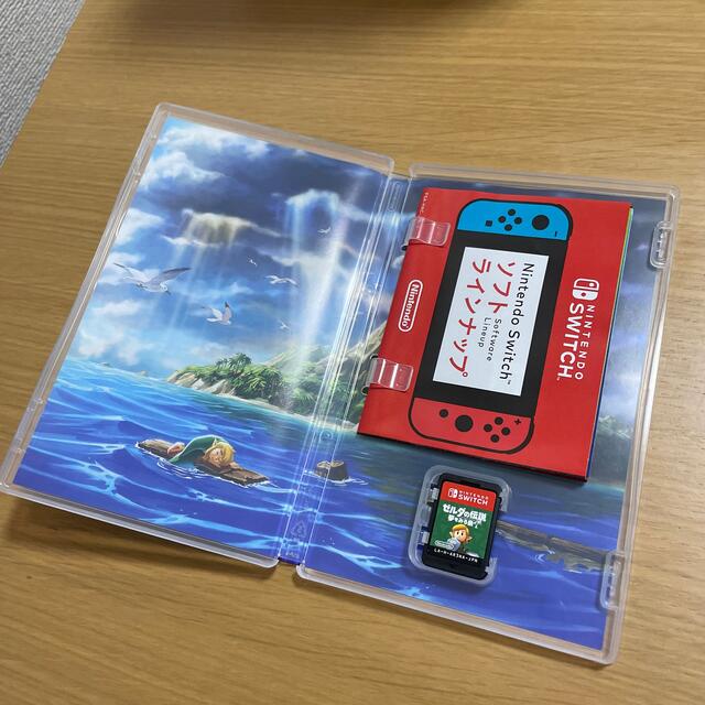 Nintendo Switch(ニンテンドースイッチ)のゼルダの伝説 夢をみる島 Switch エンタメ/ホビーのゲームソフト/ゲーム機本体(家庭用ゲームソフト)の商品写真