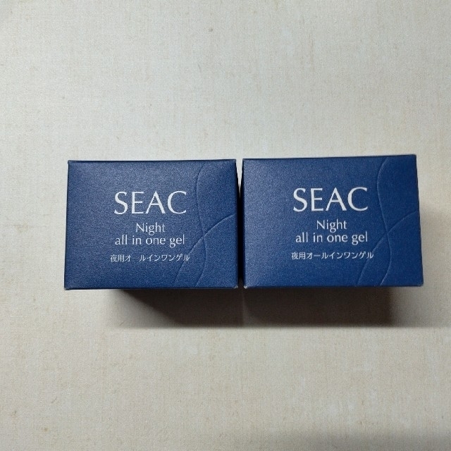 世田谷自然食品  SEAC  夜用オールインワンゲルS コスメ/美容のスキンケア/基礎化粧品(オールインワン化粧品)の商品写真