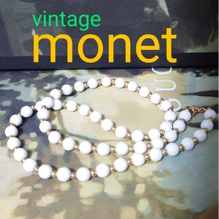 monet モネ ネックレス vintage(ネックレス)