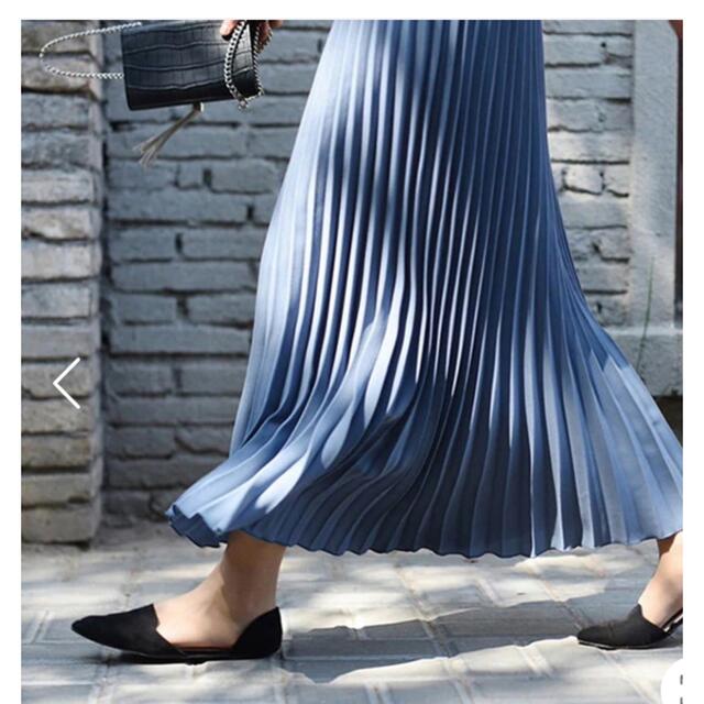 Theory 20aw プリーツロングスカート ブルー系 www.weblime.pt