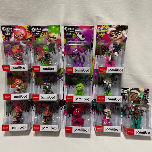 amiibo アミーボ  スプラトゥーンシリーズ　13点セット　①