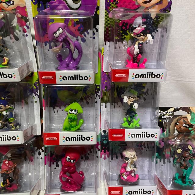 任天堂(ニンテンドウ)のamiibo アミーボ  スプラトゥーンシリーズ　13点セット　① エンタメ/ホビーのゲームソフト/ゲーム機本体(その他)の商品写真