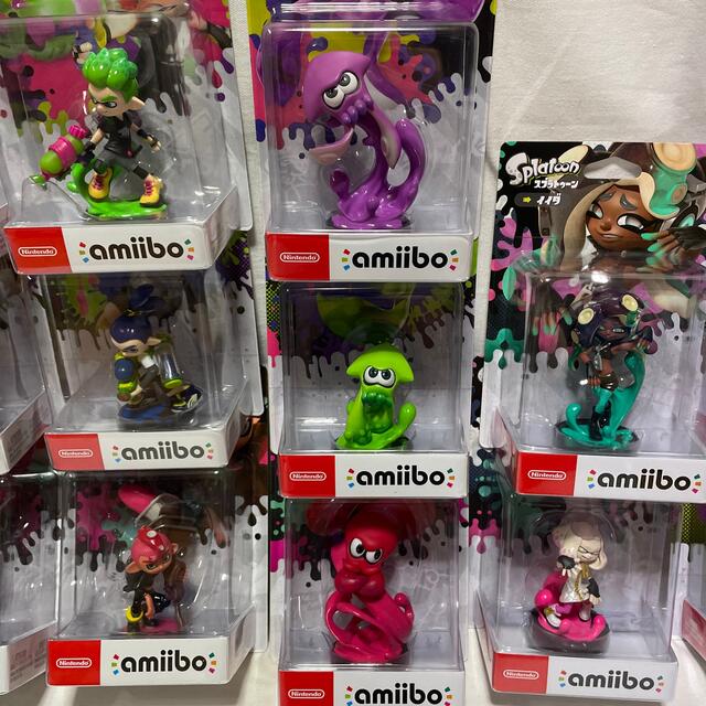 amiibo アミーボ  スプラトゥーンシリーズ　13点セット　②