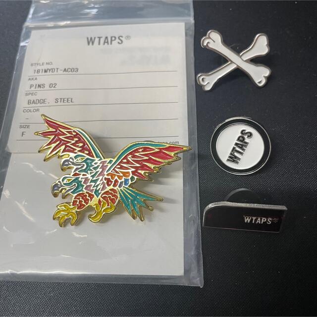 WTAPSピンバッジ4セットPINS BADGE