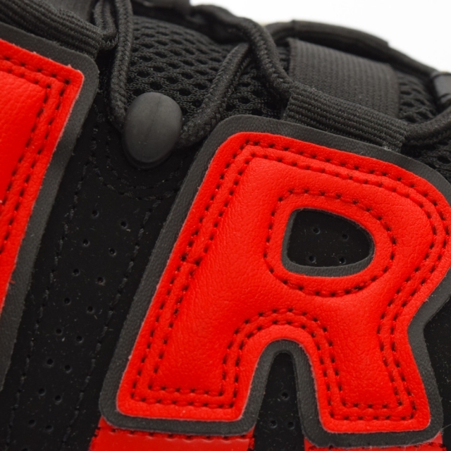 NIKE - NIKE ナイキ AIR MORE UPTEMPO 96 Black and University Red ...
