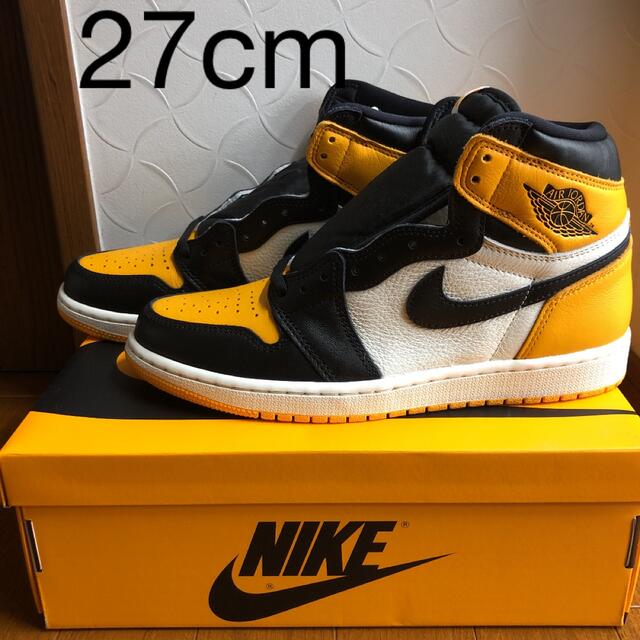 Nike Air Jordan1 Retro High Og Taxi 27cm