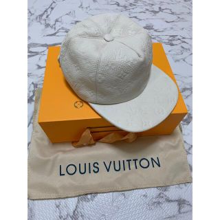 ルイヴィトン(LOUIS VUITTON)のルイヴィトン　レザーキャップ(キャップ)