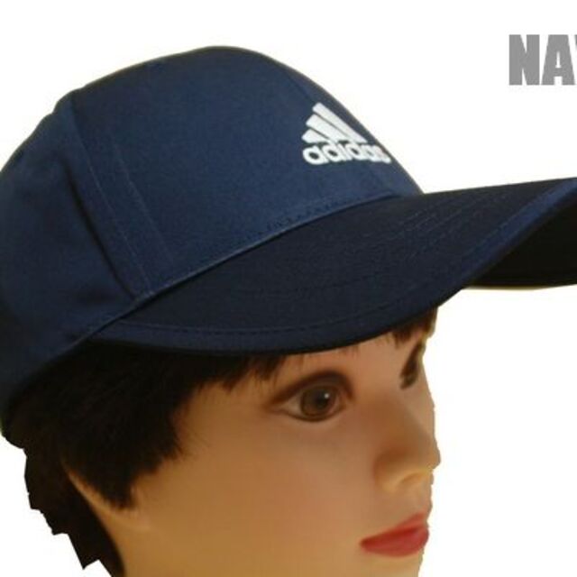 adidas(アディダス)の送料込 新品 adidas アディダス キャップ 57-60cm 帽子メンズ紺 メンズの帽子(キャップ)の商品写真