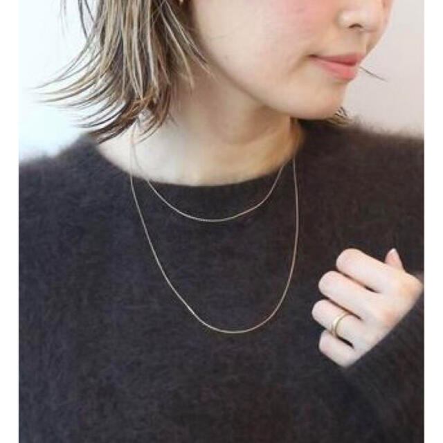 ストレッチドビー Deuxieme Classe GIGI Gold Line ネックレス