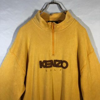 ケンゾー(KENZO)のKENZO ハーフジップ　プルオーバー　トレーナー　スエット(スウェット)