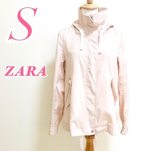 ZARA(ザラ)のZARAザラ パーカー ウィンドブレーカー パステルカラー レディースのジャケット/アウター(ナイロンジャケット)の商品写真