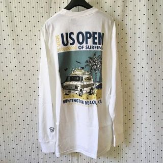 ヴァンズ(VANS)のVansバンズUSOPENofsurfingハンティントン記念L/STシャツM(Tシャツ/カットソー(七分/長袖))