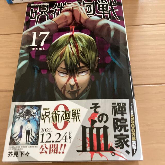 集英社(シュウエイシャ)の⭐️⭐️呪術廻戦　0-17巻　コミック書籍 エンタメ/ホビーのアート用品(コミック用品)の商品写真