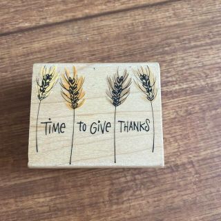 はんこ スタンプ  感謝の時 結婚式など Time to Give Thanks(はんこ)