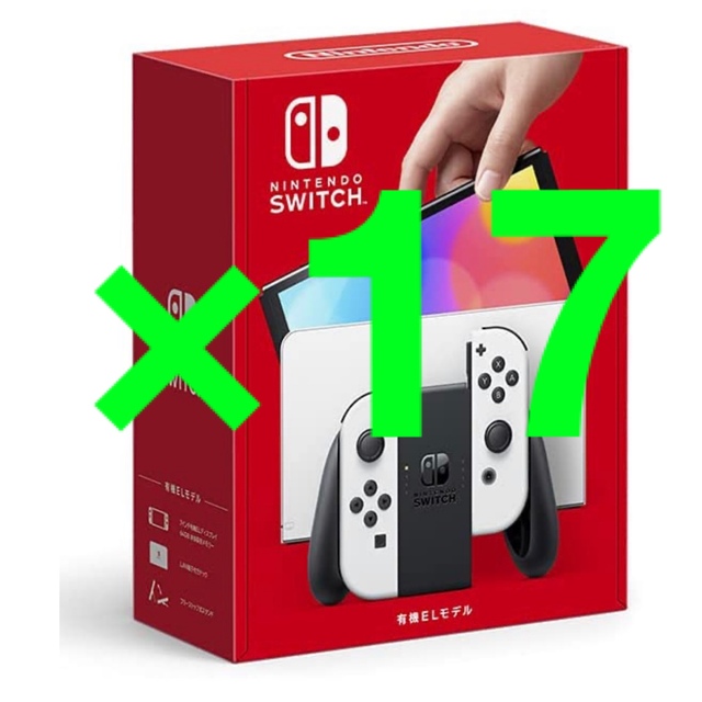 Nintendo Switch - 新品未開封★Switch 任天堂スイッチ 本体  有機　ホワイト