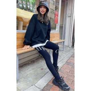 ミラーナイン(mirror9)のmirror9/ Jamie Embroidery leggings(レギンス/スパッツ)