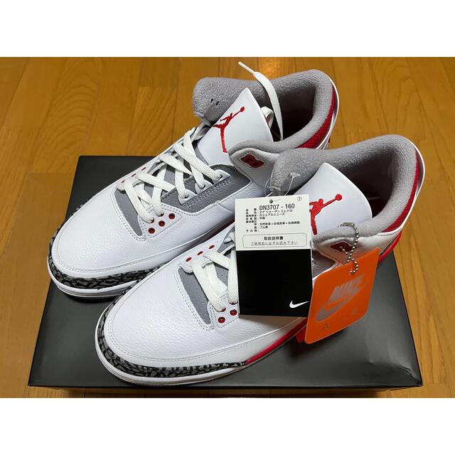 Nike Air Jordan 3 OG ファイアレッド