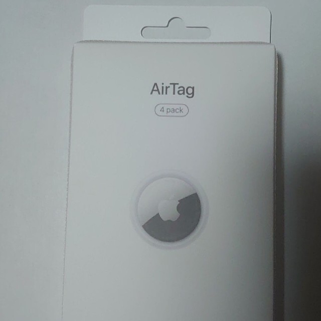 Apple AirTag 4個　エアタグ　新品未開封スマホ/家電/カメラ