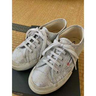 SUPERGA - スペルガ　キッズ　size30 シルバー