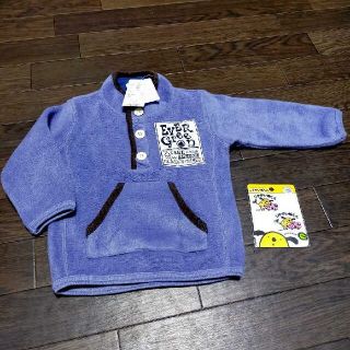 サンカンシオン(3can4on)の新品　未使用　3can4on 90　サンカンシオン　トレーナー　タグ付き(Tシャツ/カットソー)