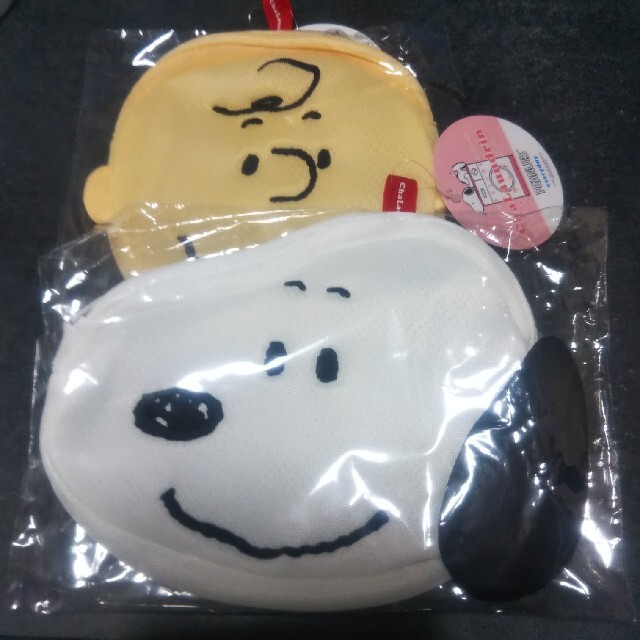 SNOOPY(スヌーピー)のキャランドリン スヌーピー&チャーリーブラウン 2個セット エンタメ/ホビーのおもちゃ/ぬいぐるみ(キャラクターグッズ)の商品写真