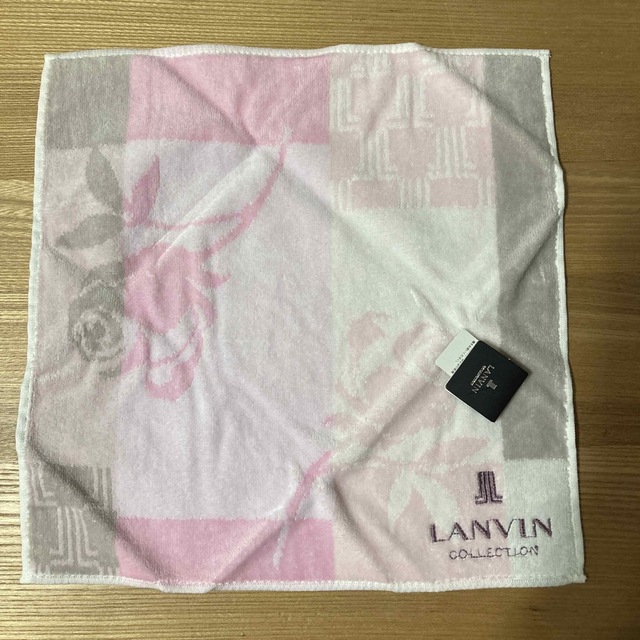 LANVIN(ランバン)の新品 ランバン タオルハンカチ  レディースのファッション小物(ハンカチ)の商品写真