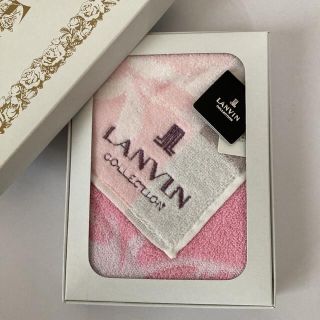 ランバン(LANVIN)の新品 ランバン タオルハンカチ (ハンカチ)