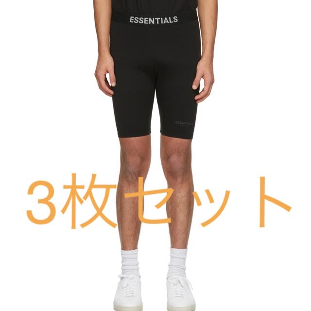 FOG Eessentials bike shorts 3枚セット