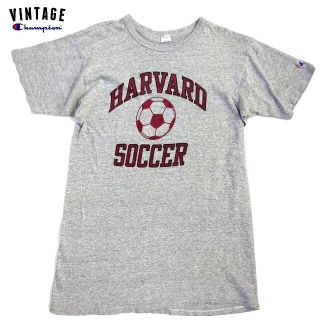 チャンピオン(Champion)の80S チャンピオン トリコタグ ハーバードサッカー染み込みプリント霜降Tシャツ(Tシャツ/カットソー(半袖/袖なし))