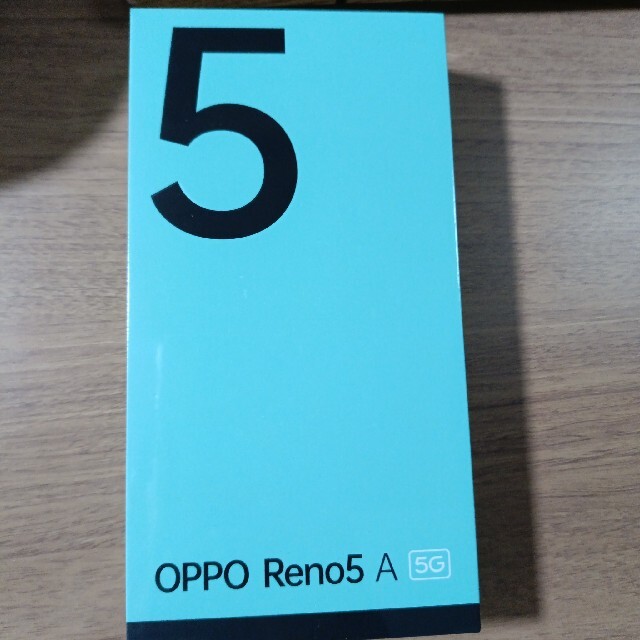 【未開封新品】OPPO Reno5 ASIMフリー シルバーブラック