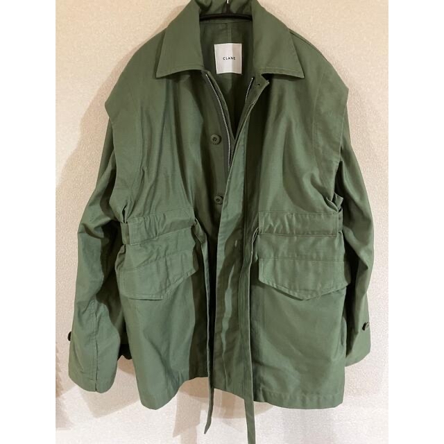 9/9限定価格　clane 2way military jacketレディース