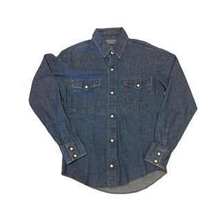 ラングラー(Wrangler)のvintage wrangler denim western shirts(ブラウス)