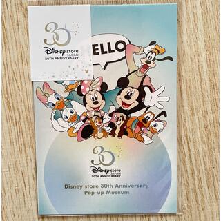 ディズニー(Disney)のディズニーストア　30周年　ポストカード　2枚セット(キャラクターグッズ)