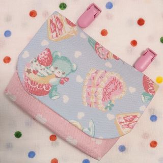 ⭐オーダー受付中⭐　移動ポケット　クリップ別　ハンドメイド　女の子　ゆめかわ(外出用品)