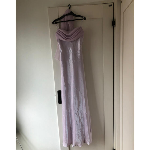 薄紫ロングドレス　最終値下げ レディースのフォーマル/ドレス(ロングドレス)の商品写真