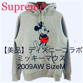 Supreme×Disney Mickey Hoodie 09AW Mサイズ